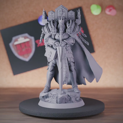 5e Paladin | DnD Paladin King Templar Miniature