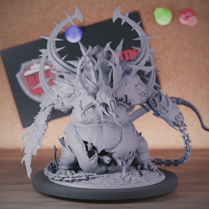 Ratmen 5e | DnD Giant Ratmen Boss Miniature