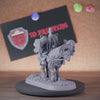 Dwarf 5e | DnD Dwarf Goat Cavalier Warrior Miniature
