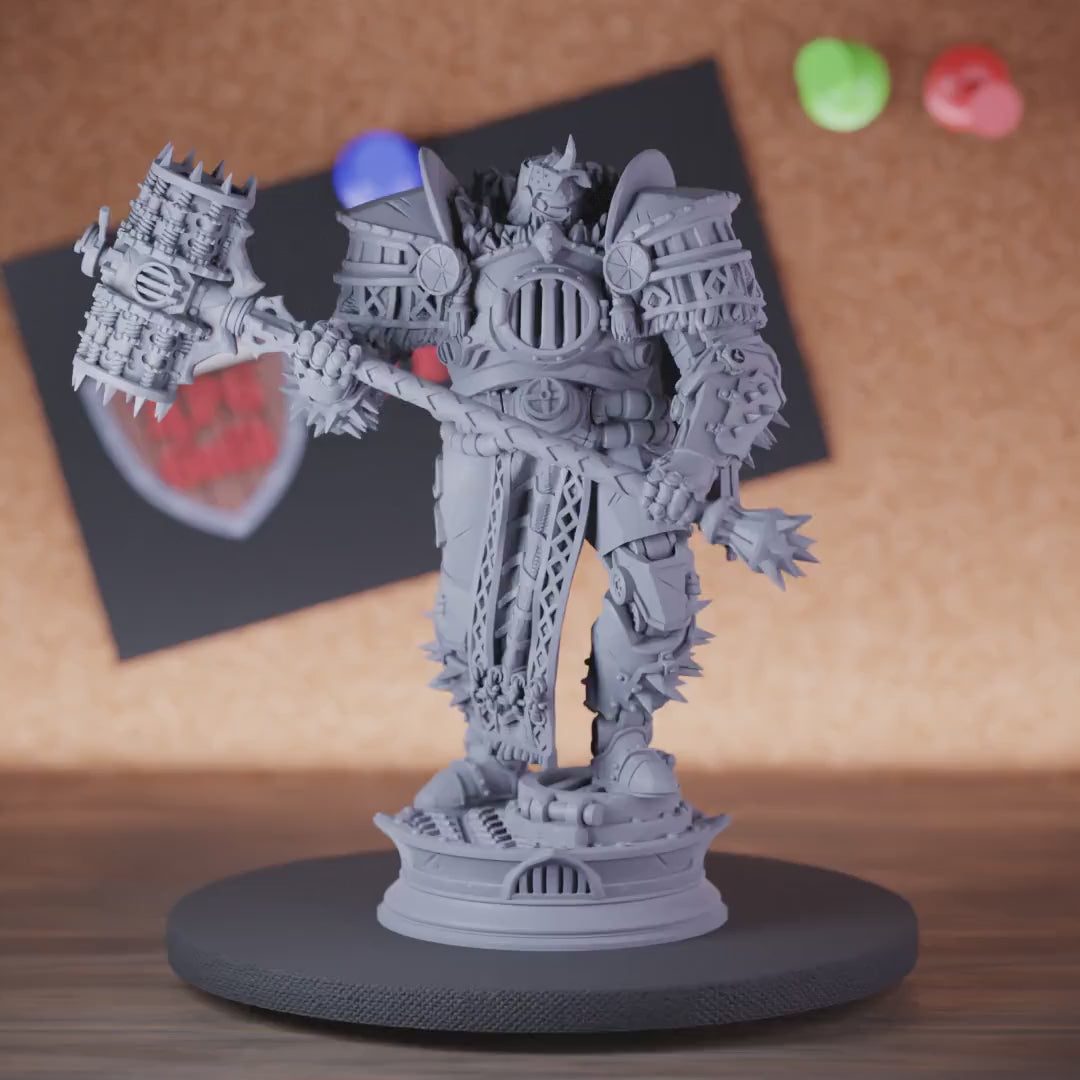 Knight 5e | DnD Iron Knight Warrior Warhammer Miniature