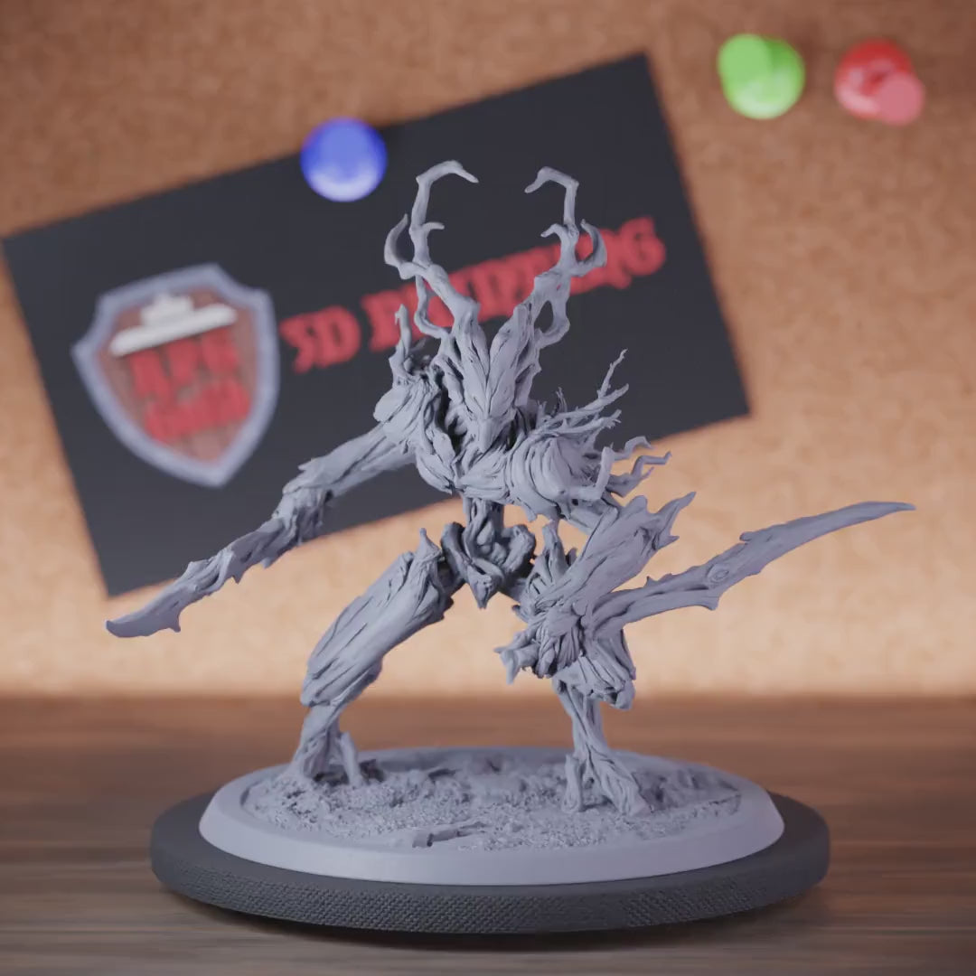 Leshy 5e | DnD Leshy Guard Sword Spirit Miniature