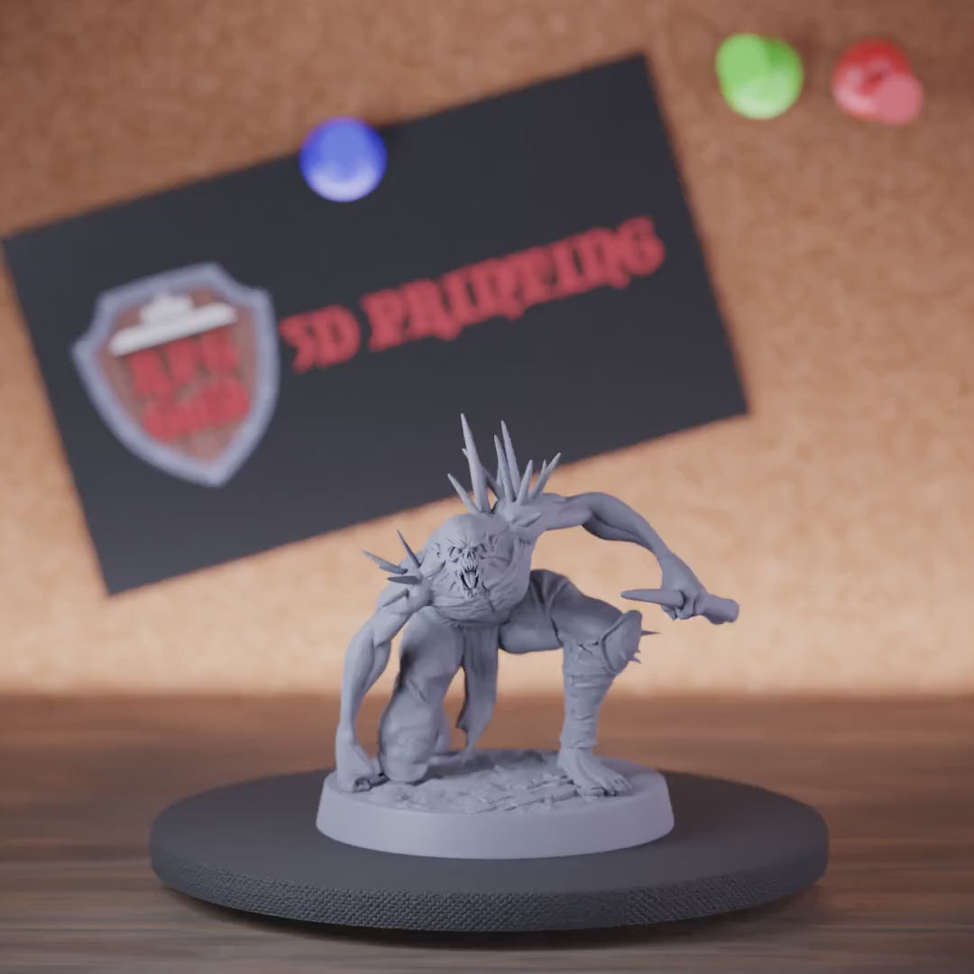 Ghoul 5e | DnD Savage Ghoul Attack Miniature