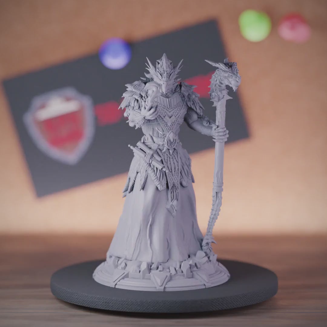 Dragonborn 5e | DnD Dragonborn Sorcerer Miniature