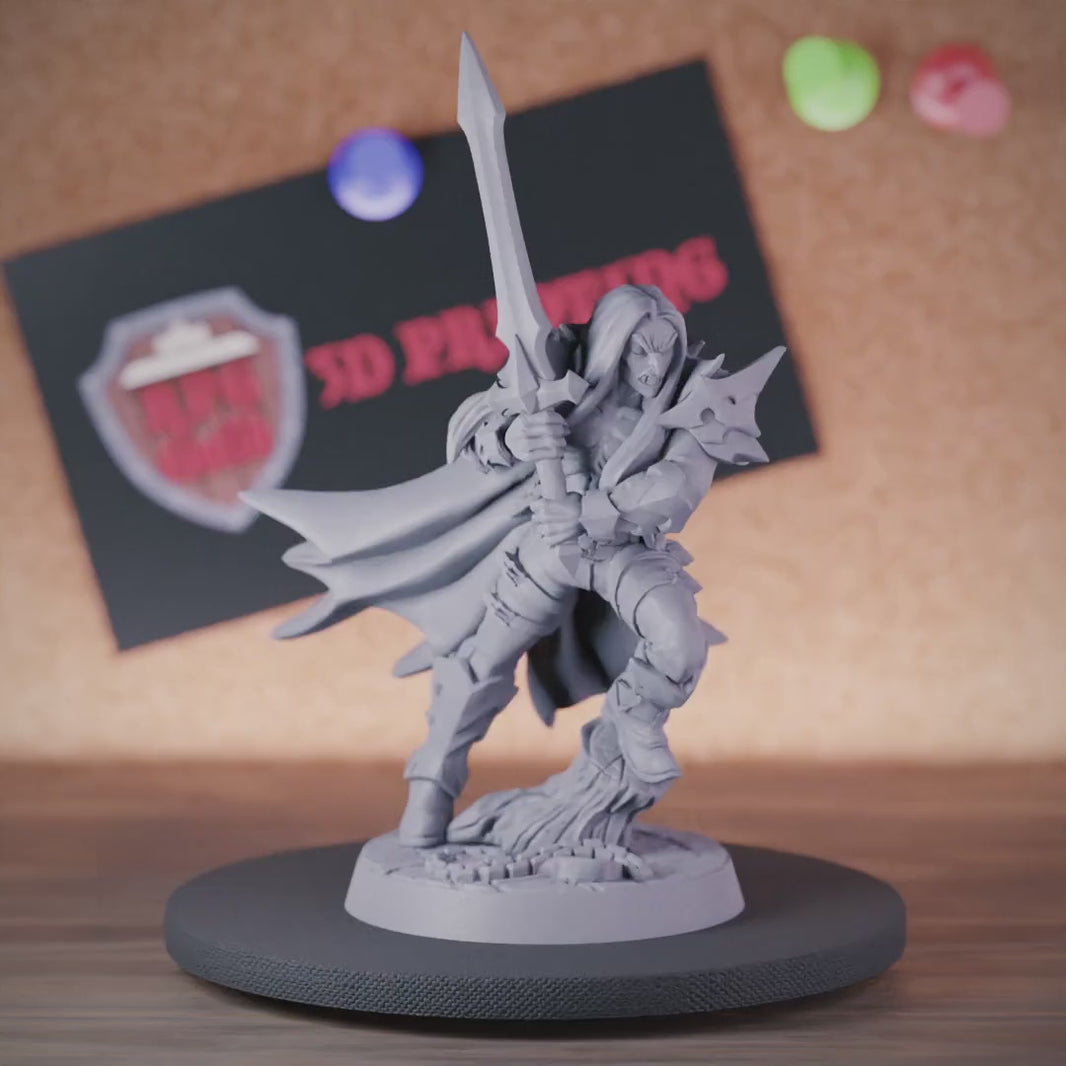 Vampire 5e | DnD Vampire Lord Fighter Miniature