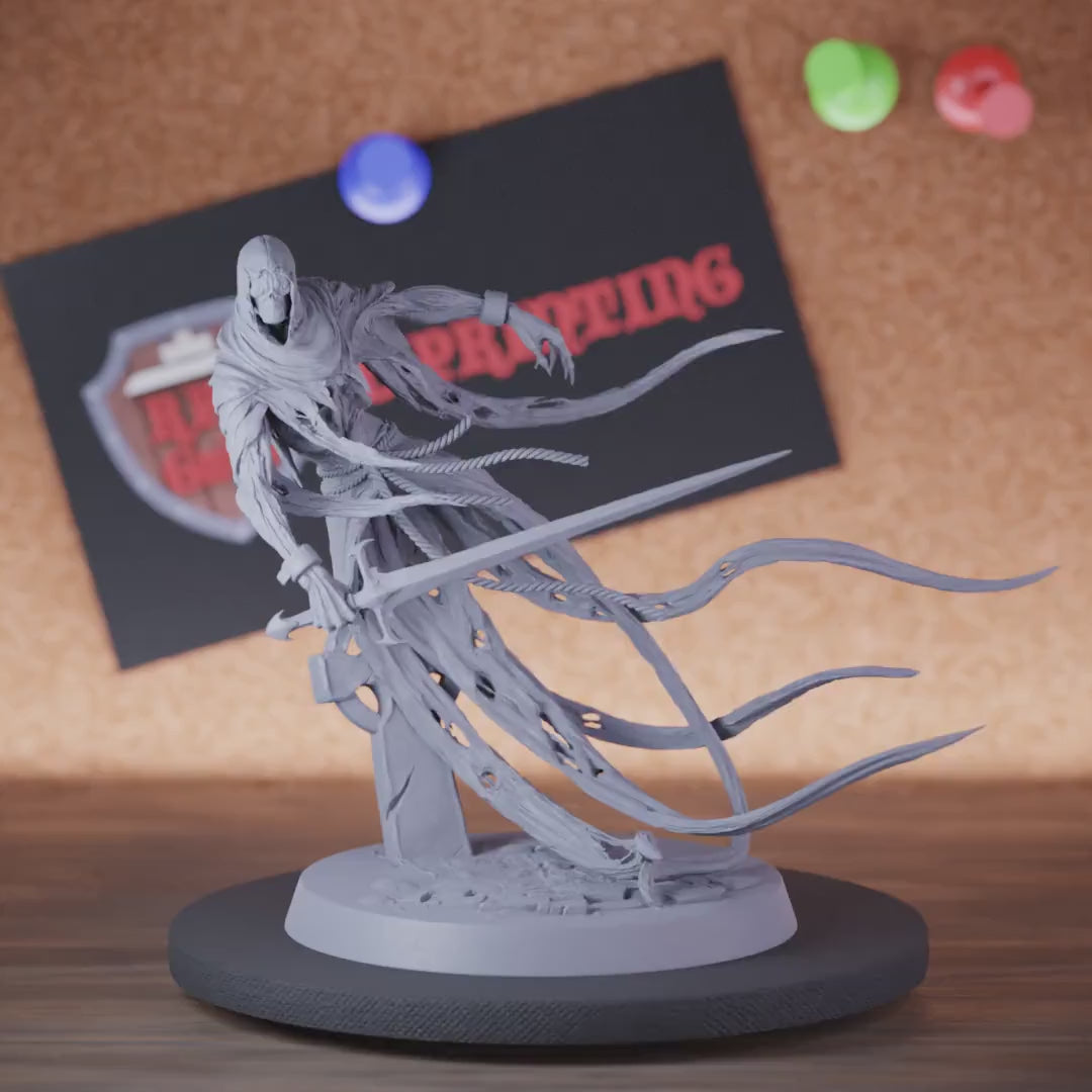 Ghost 5e | DnD Ghost Banshee Attack Sword Miniature