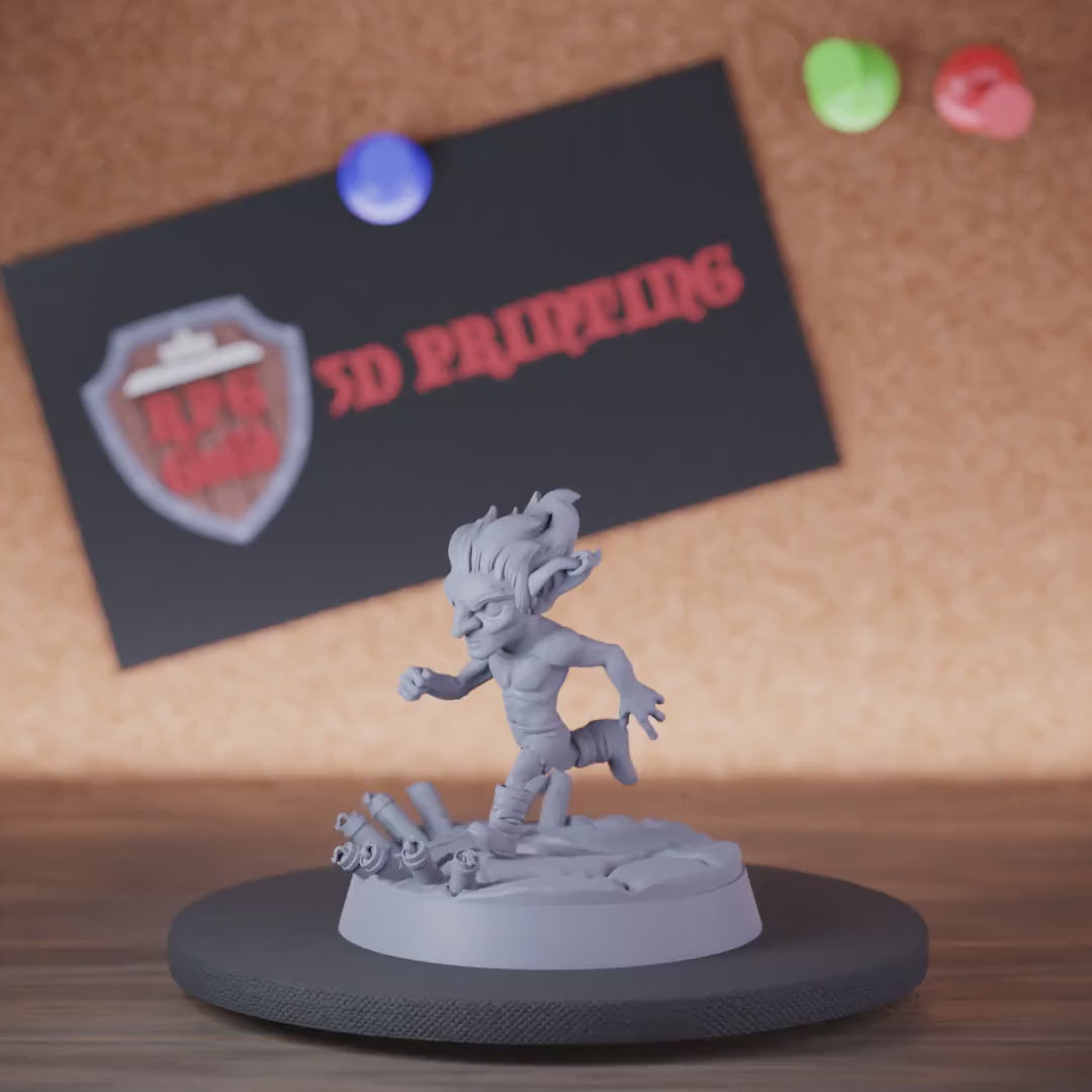 Goblin 5e | DnD Goblin Running Monster Miniature