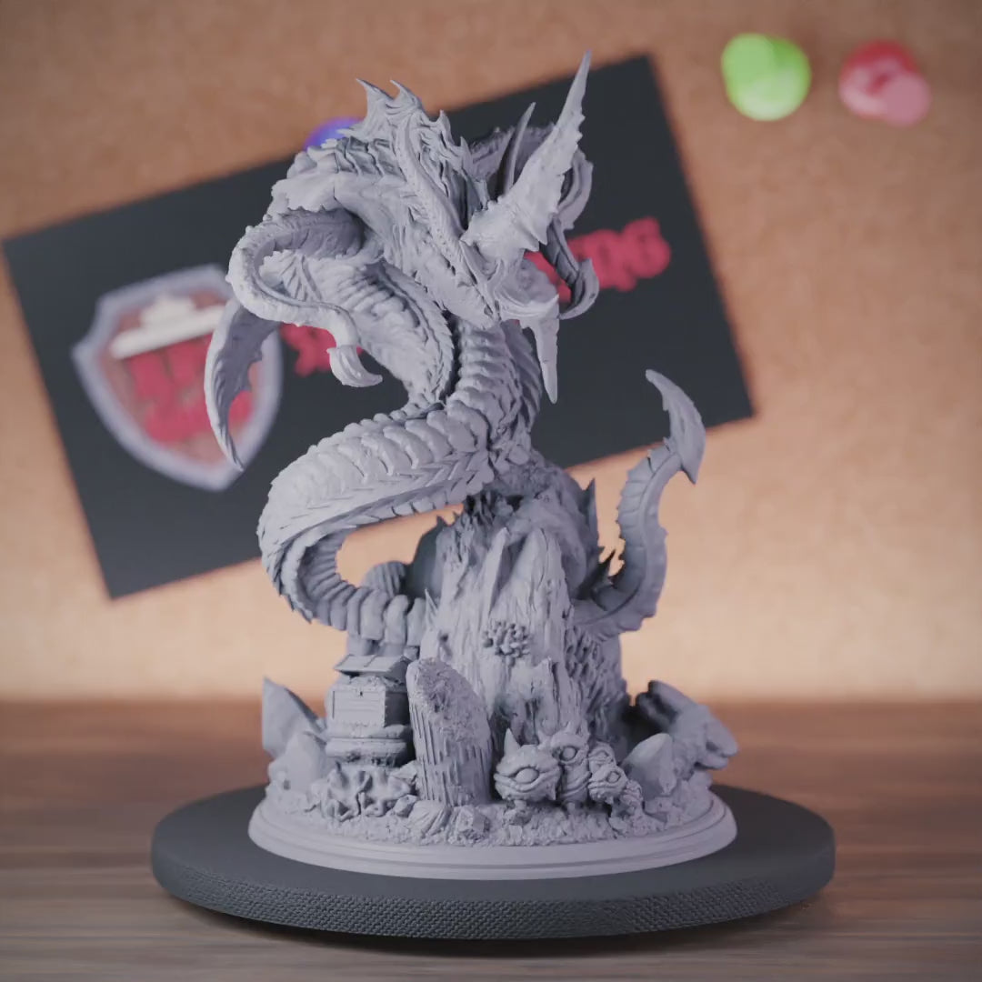 Leviathan 5e | DnD Water Dragon Leviathan Miniature