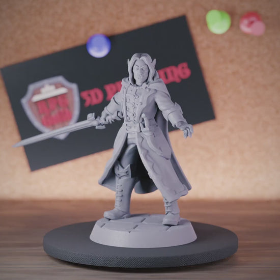 Vampire 5e | DnD Vampire Swordsman Monster Miniature