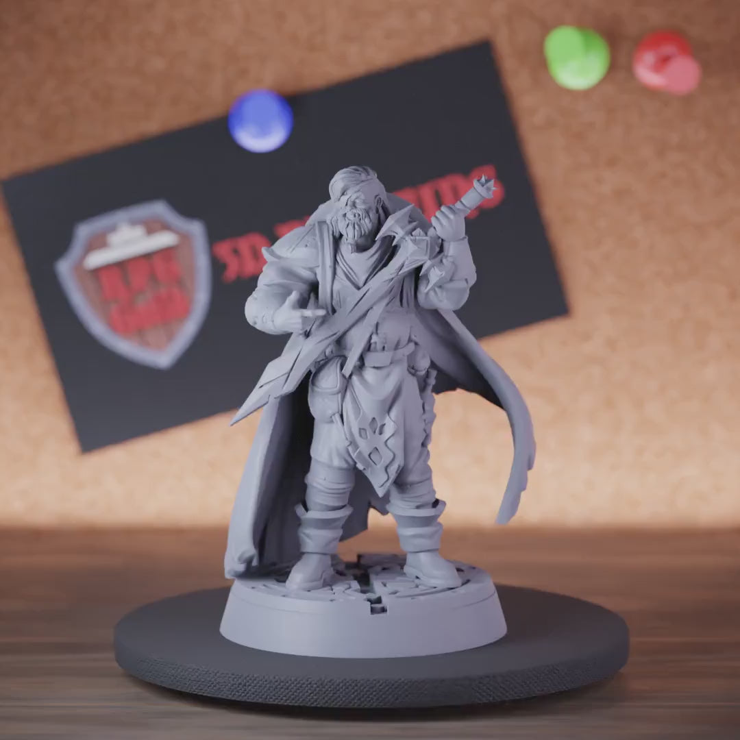 Rogue 5e | DnD Rogue Pirate Warrior Miniature