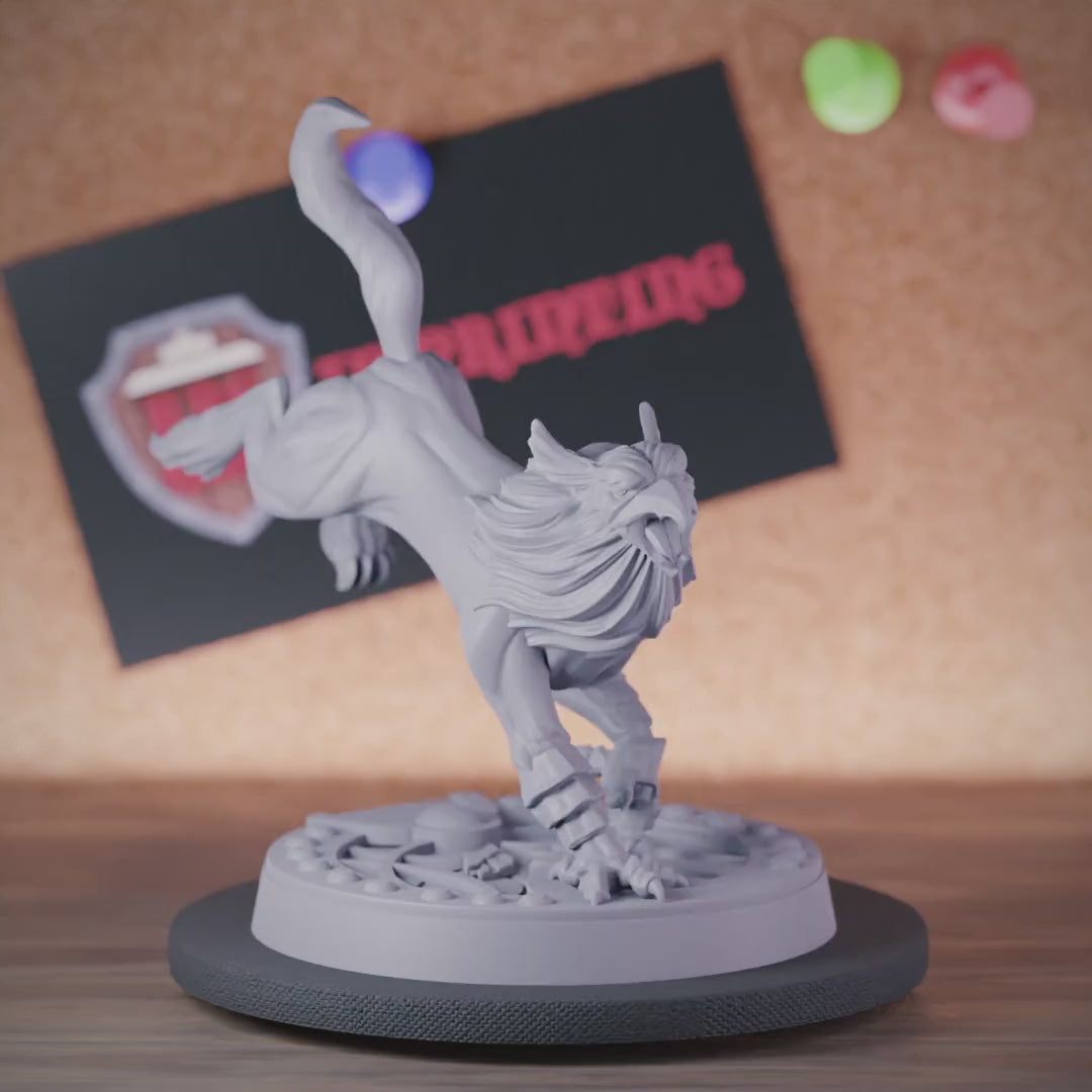 Griffon 5e | DnD Jumping Griffon Beast Miniature