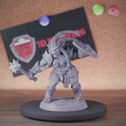 Bugbear 5e | DnD Female Bugbear Crusher Miniature