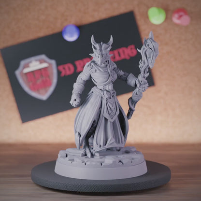 Sorcerer 5e | DnD Female Sorcerer Dragonborn Miniature