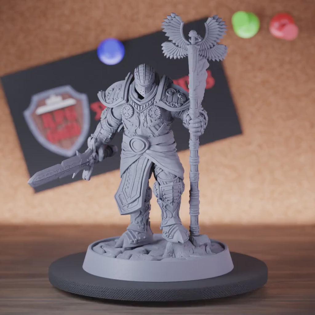 Paladin 5e | DnD Paladin Knight Armor Miniature