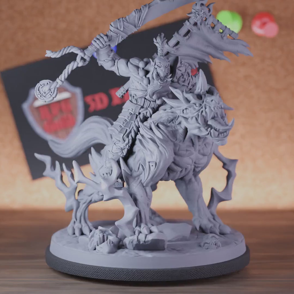 Oni 5e | DnD Oni Warrior Boss Rider Miniature