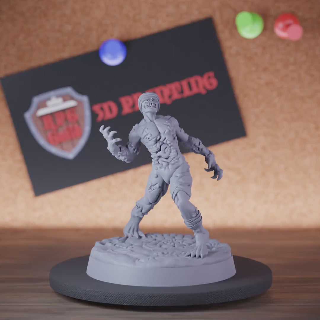 Zombie 5e | DnD Creepy Undead Zombie Miniature