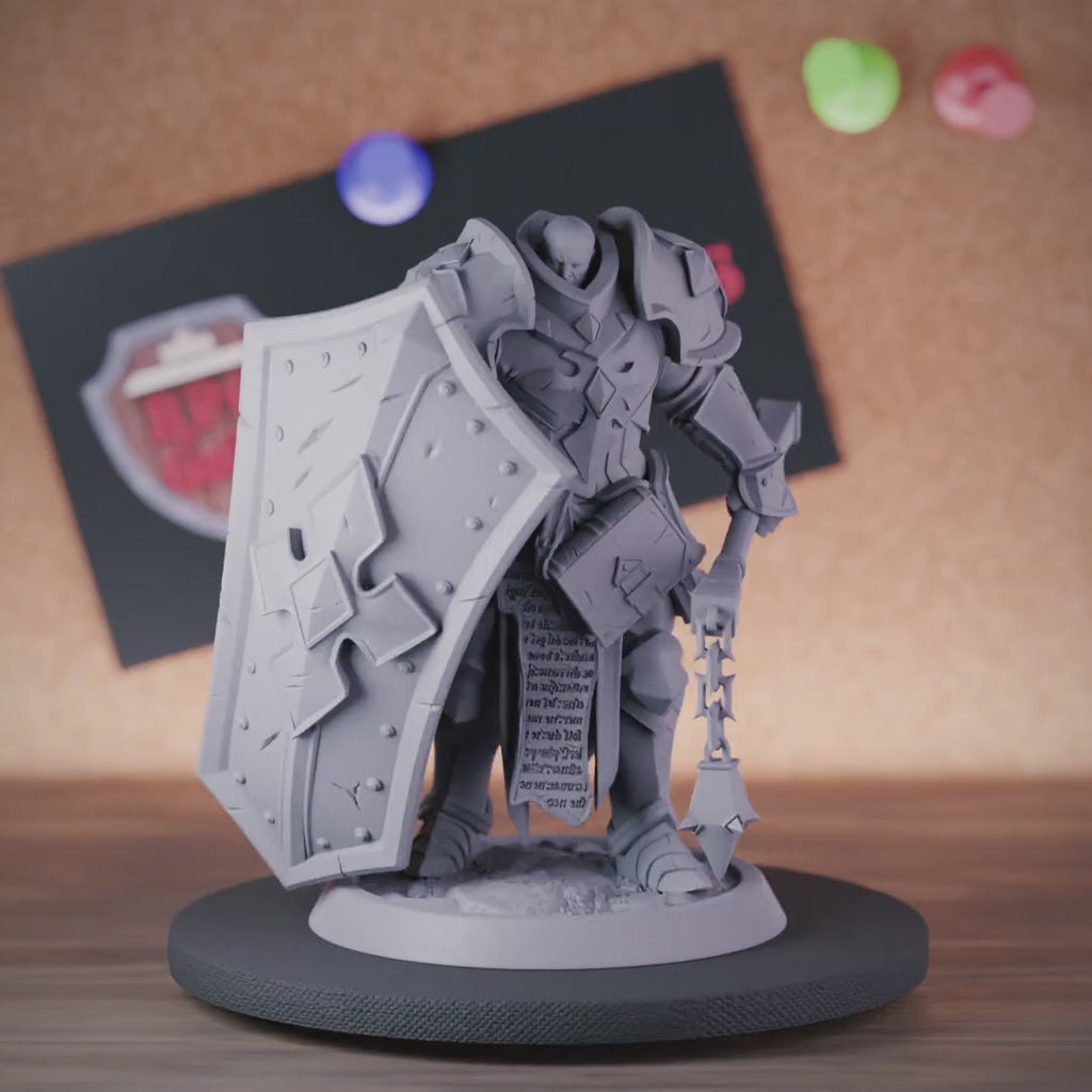 5e Paladin | DnD Templar Guardian Paladin Miniature