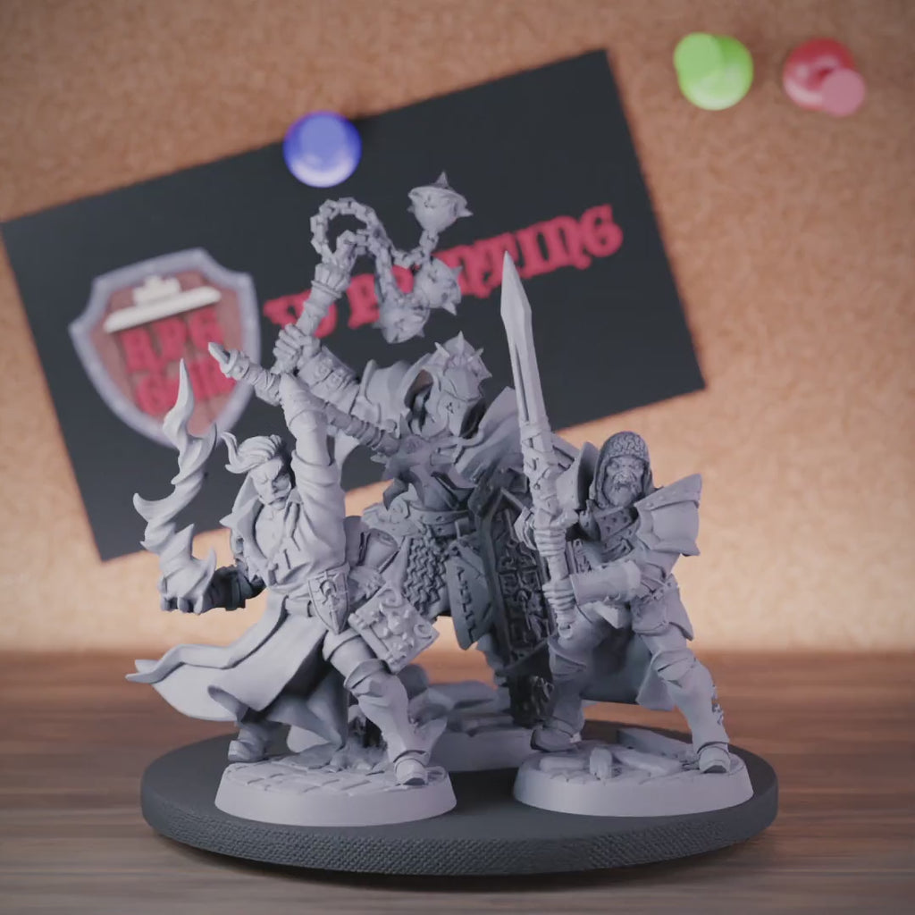 Adventurer Set 5e | DnD Set of 3 Miniatures