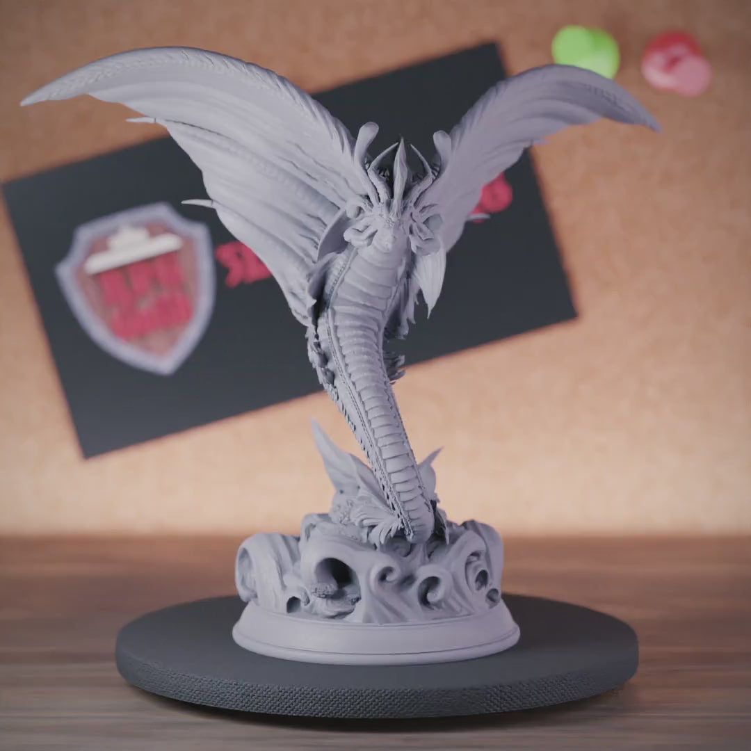 Dragon 5e | DnD Dragon Oceanic Monster Miniature