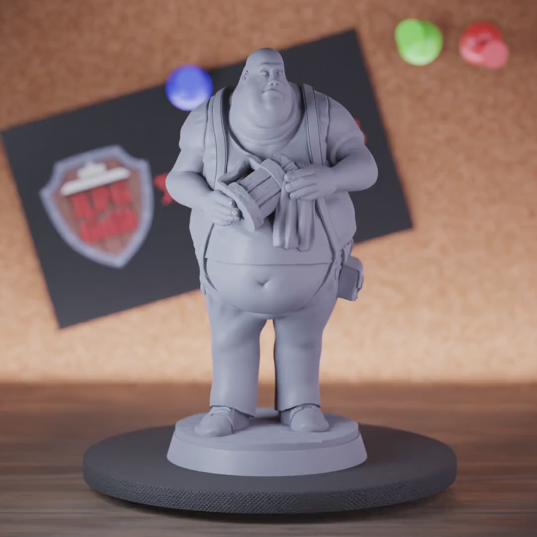 Human 5e | DnD Human Tavern Host Npc Miniature