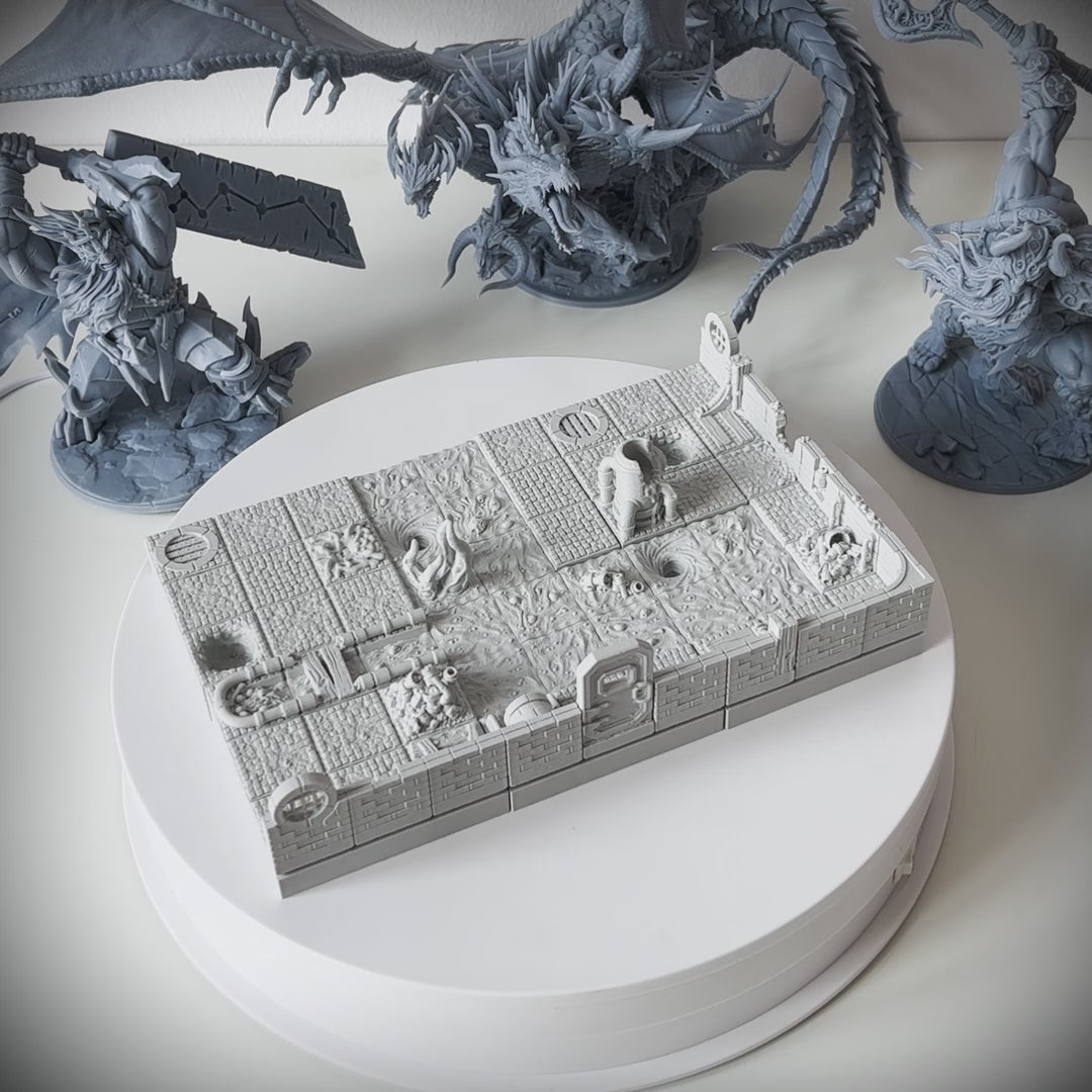 DnD Modular Terrain | Toxic Sewer Dungeon Set