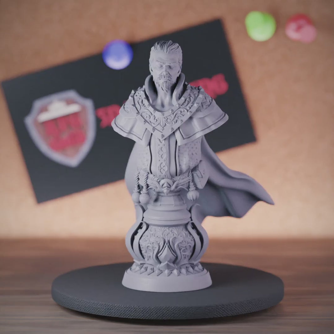 Wizard Bust | DnD Wizard Miniature