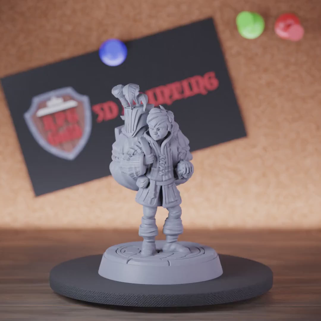 Human 5e | DnD Human Young Squire Npc Miniature