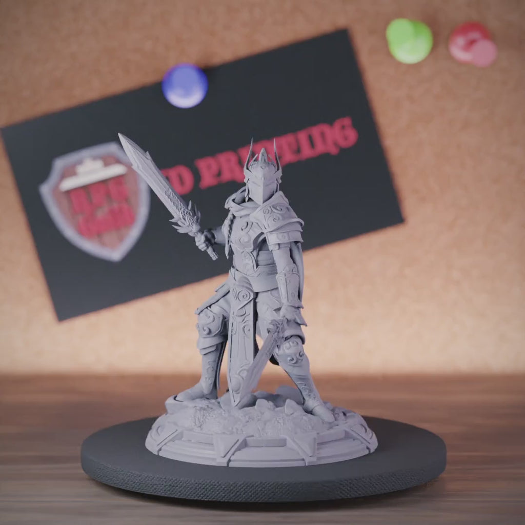 Fighter 5e | DnD Fighter Swordmaster Vanguard Miniature