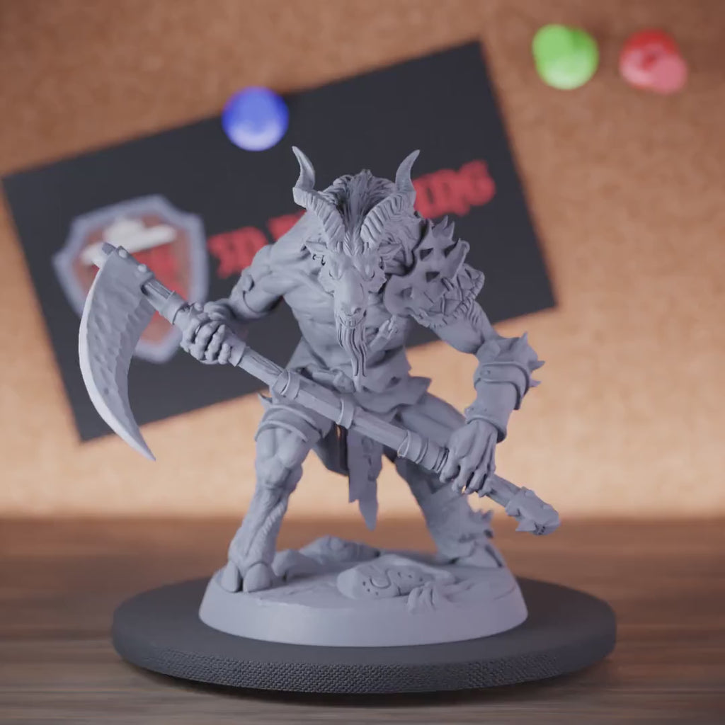 Gobor 5e | DnD Gobor Scythe Warrior Miniature