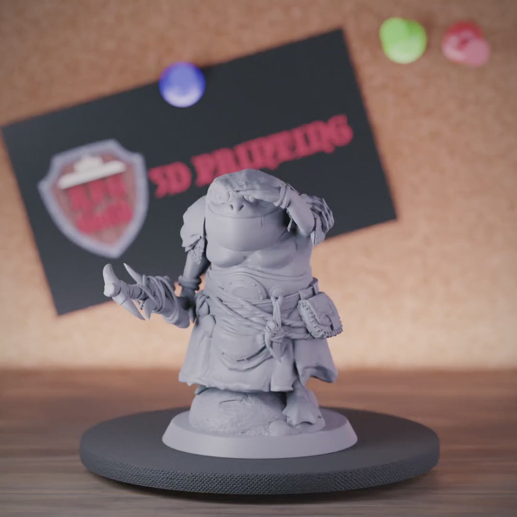 Grunge 5e | DnD Grung Barbar Miniatur 