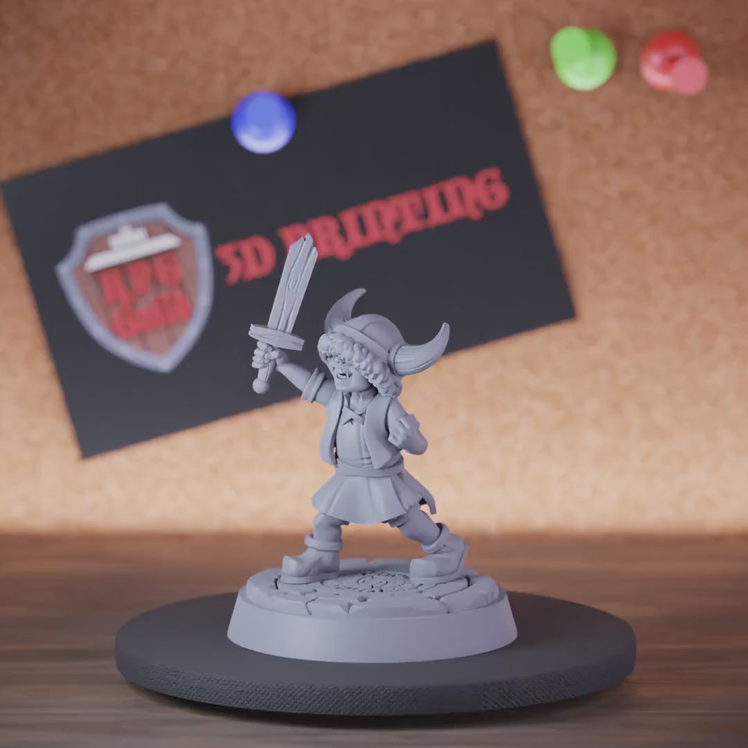 Townfolk 5e | DnD Sword Boy Miniature