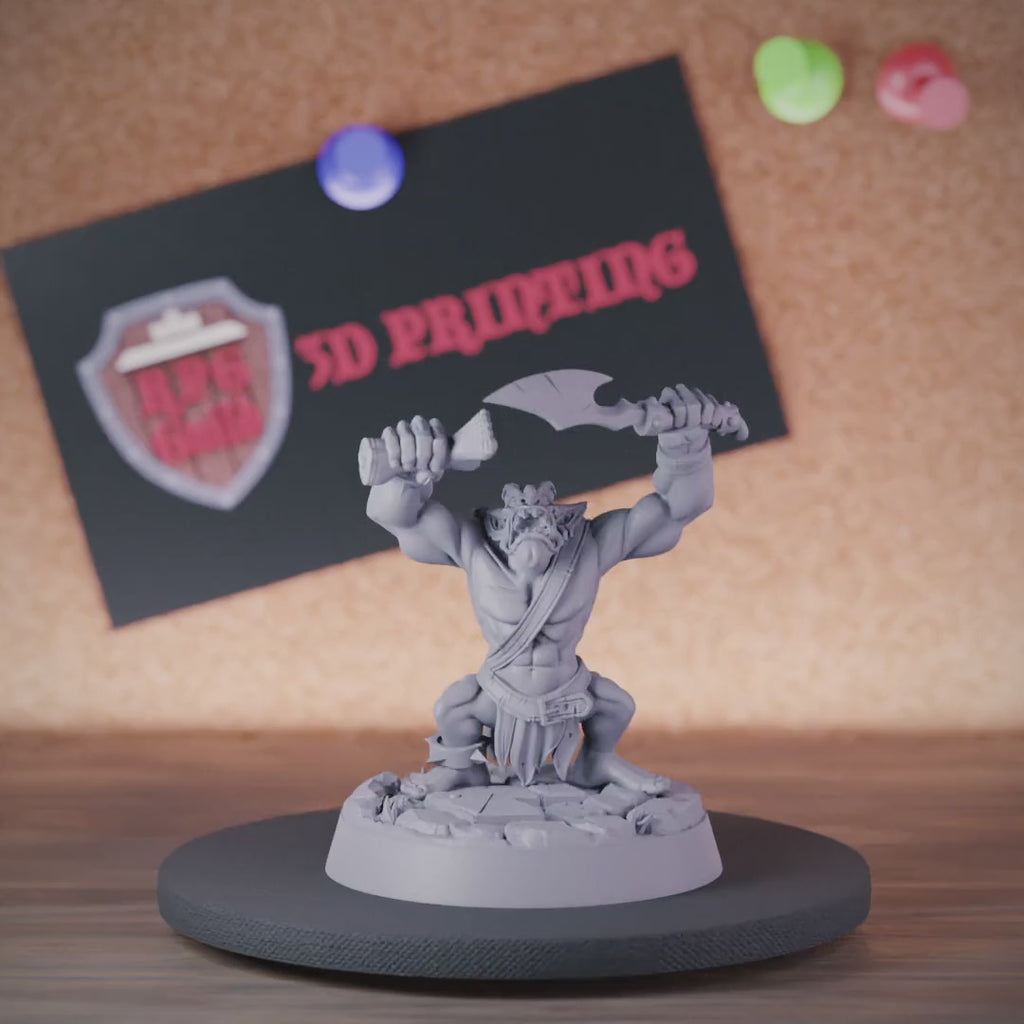 Orc 5e | DnD Baby Orc Bloodthirsty Miniature