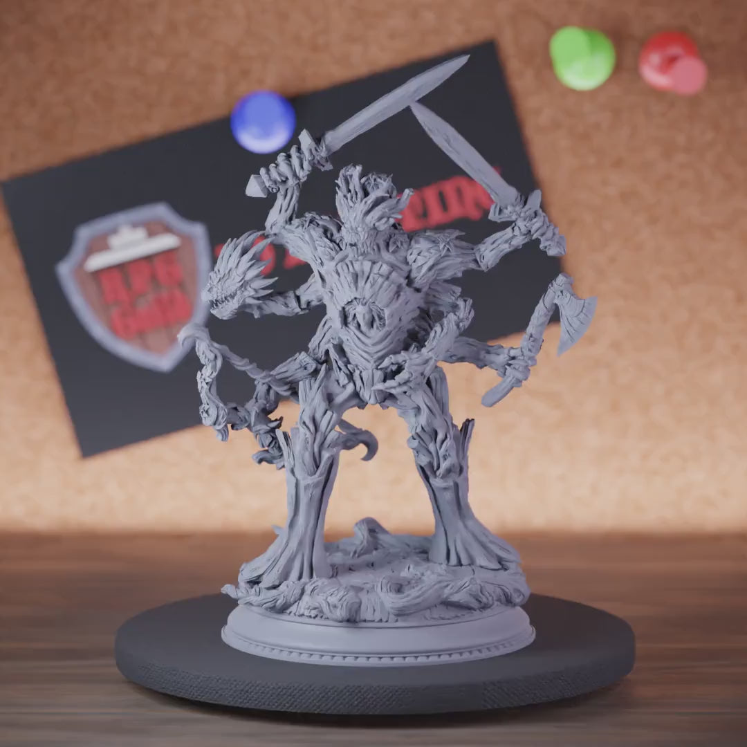 Treant 5e | DnD Armed Forest Guardian Treant Miniature