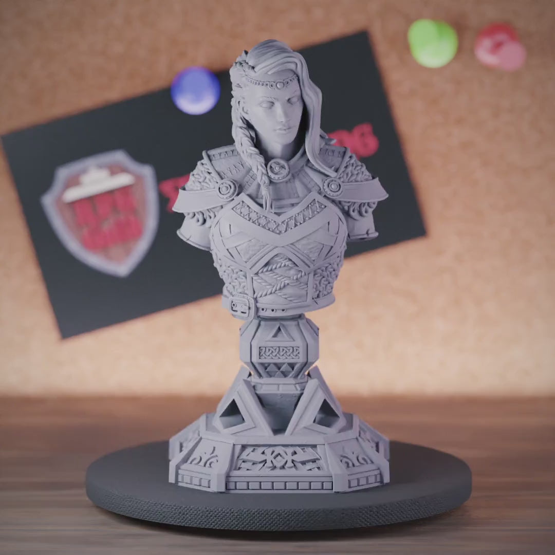 Freya Bust | DnD Freya Miniature