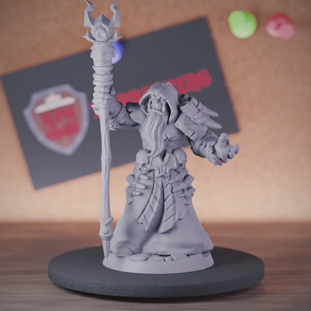 Orc 5e | DnD Orc Warlock Miniature