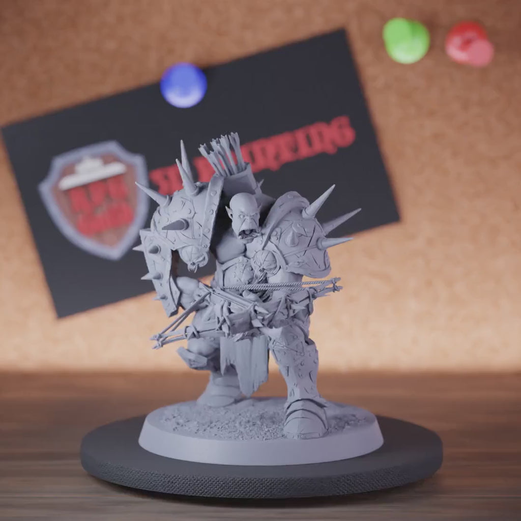 Orc 5e | DnD Infantry Orc Crossbow Miniature