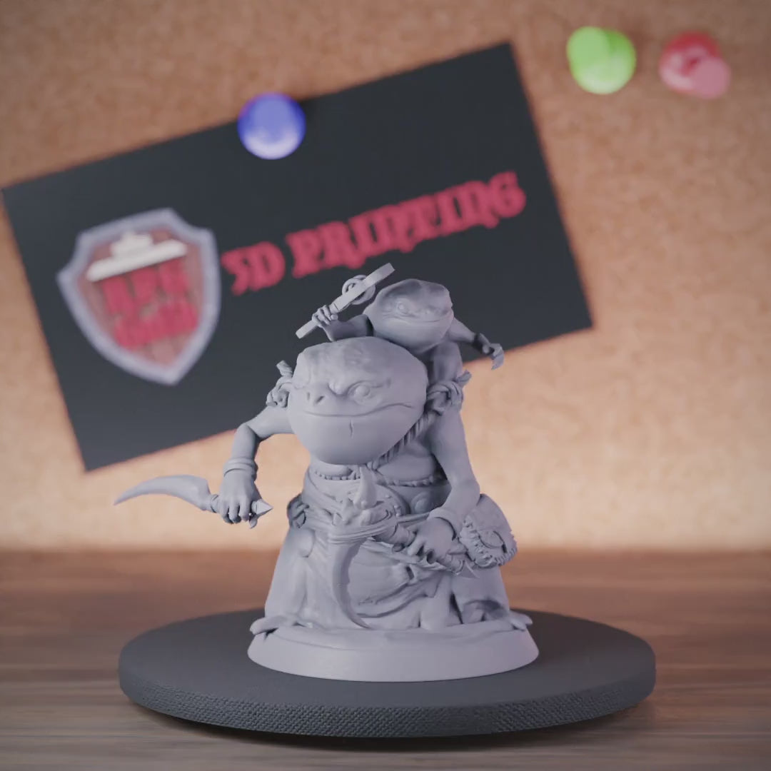 Grung 5e | DnD Old Grung Warrior Miniature