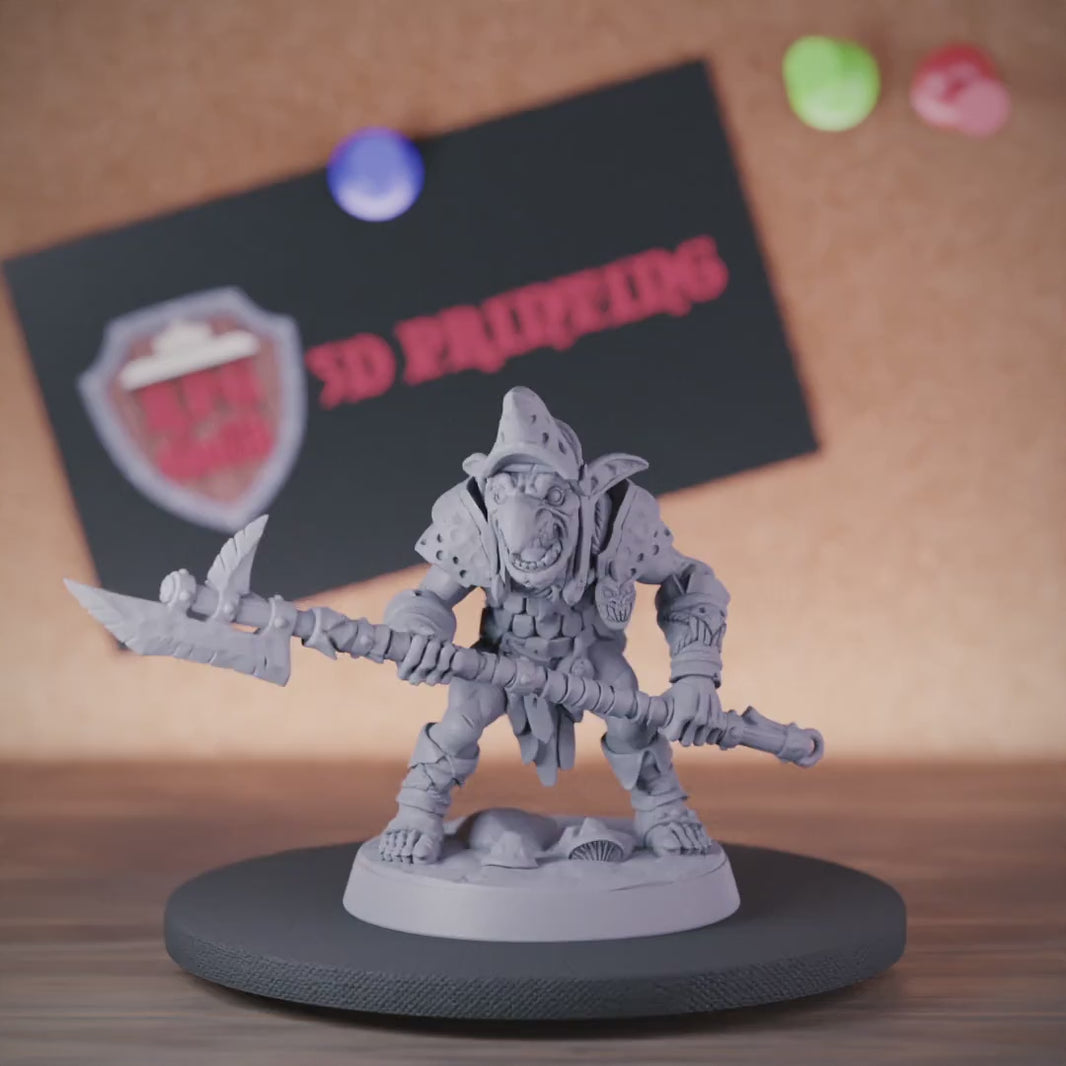 Goblin 5e | DnD Goblin Spear Warrior Miniature