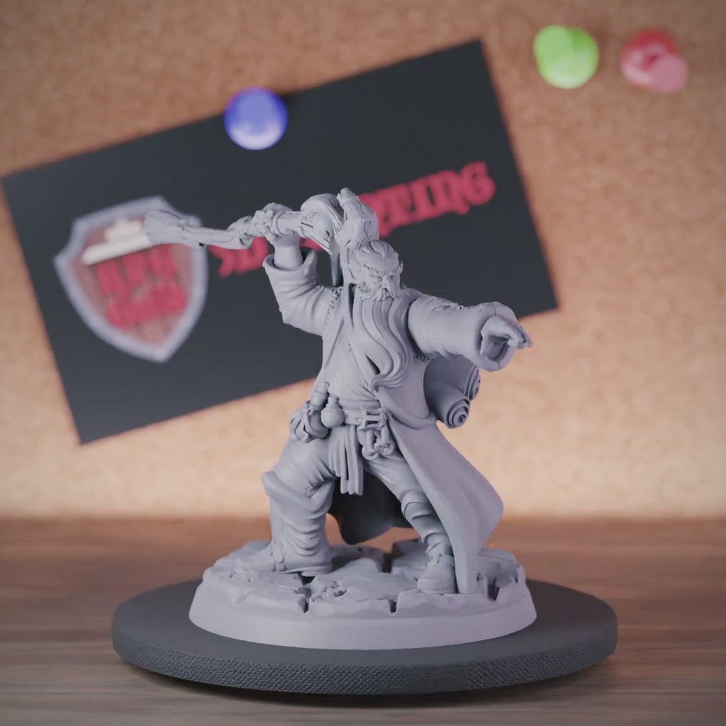 Wizard 5e | DnD Wizard Mage Sage Miniature