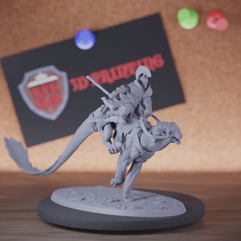 Paladin 5e | DnD Paladin Defender Panthera Rider Miniature