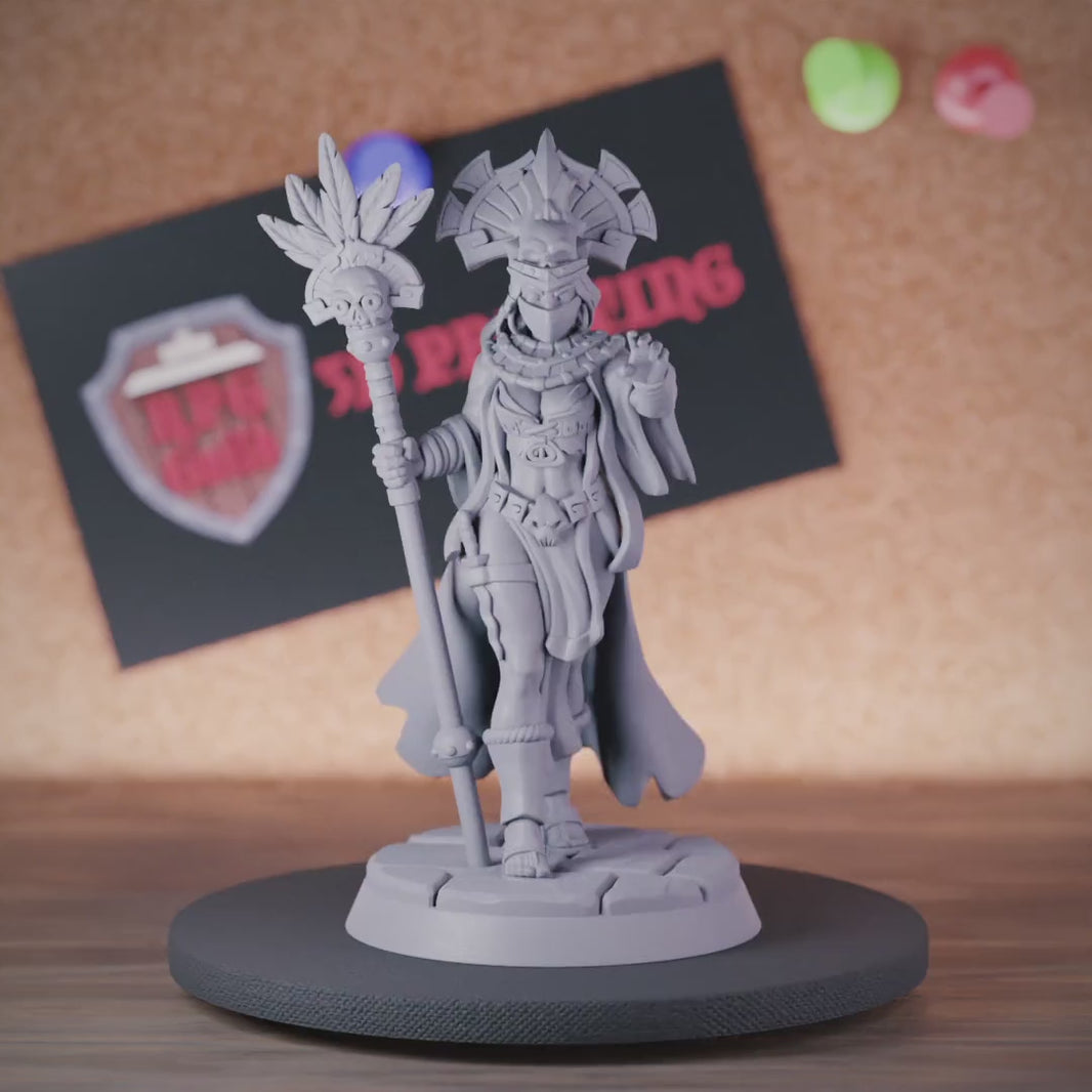 Warlock 5e | DnD Tribe Warlock Shaman Miniature