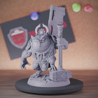 Grung 5e | DnD Grung Fighter Champion Miniature