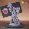 Gray Orc 5e | DnD Orc Guard Warchief Spear Miniature