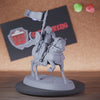 Knight 5e | DnD Female Knight Paladin Rider Miniature