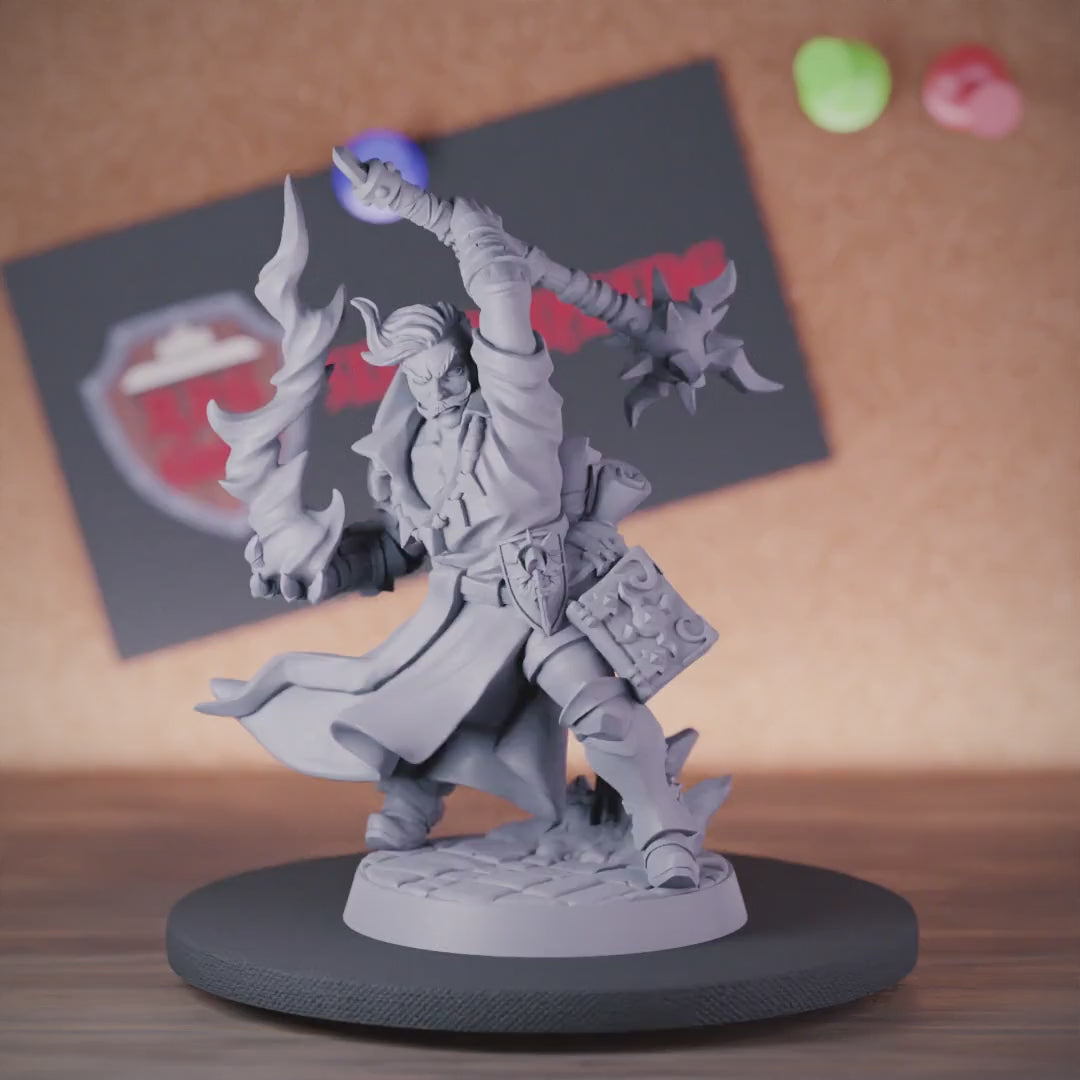 Sorcerer 5e | DnD Sorcerer Marko Club Warrior Miniature