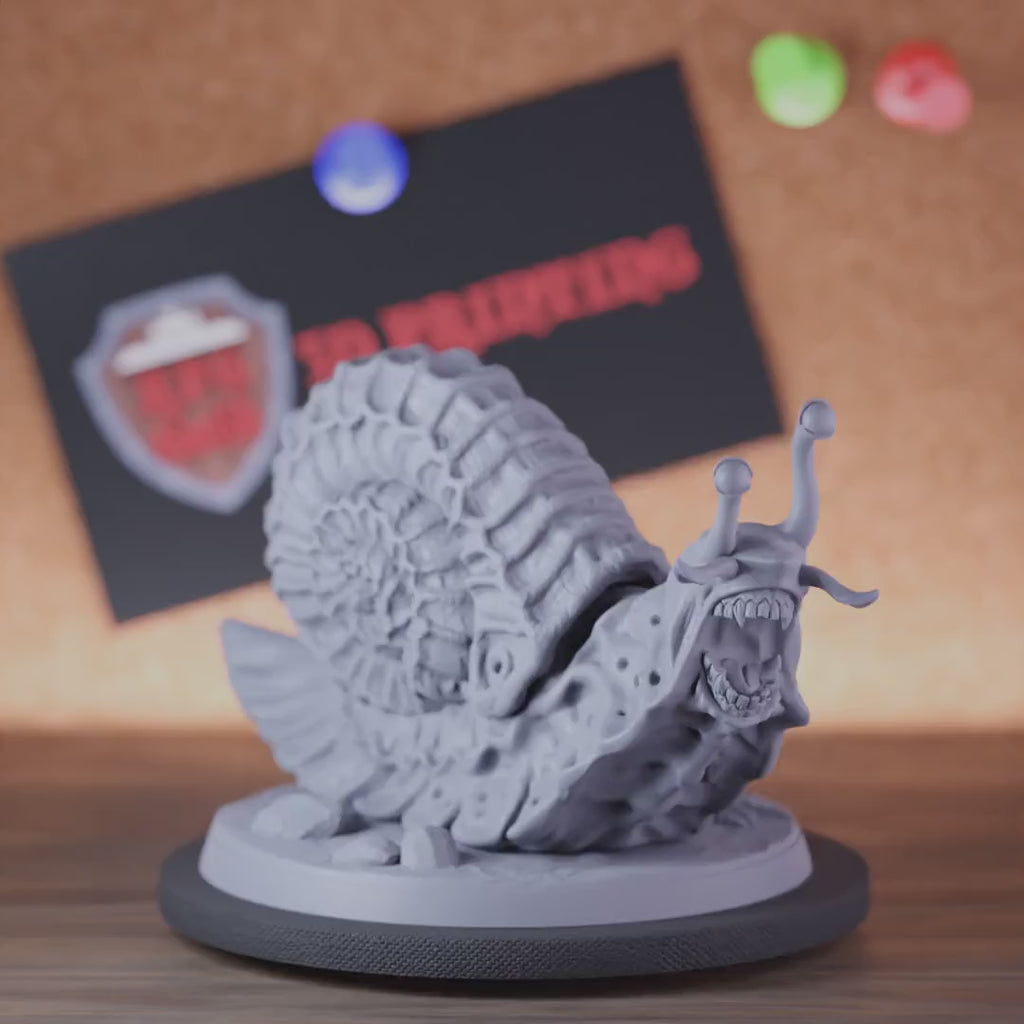 Snail 5e | DnD Snail Giant Monster Miniature