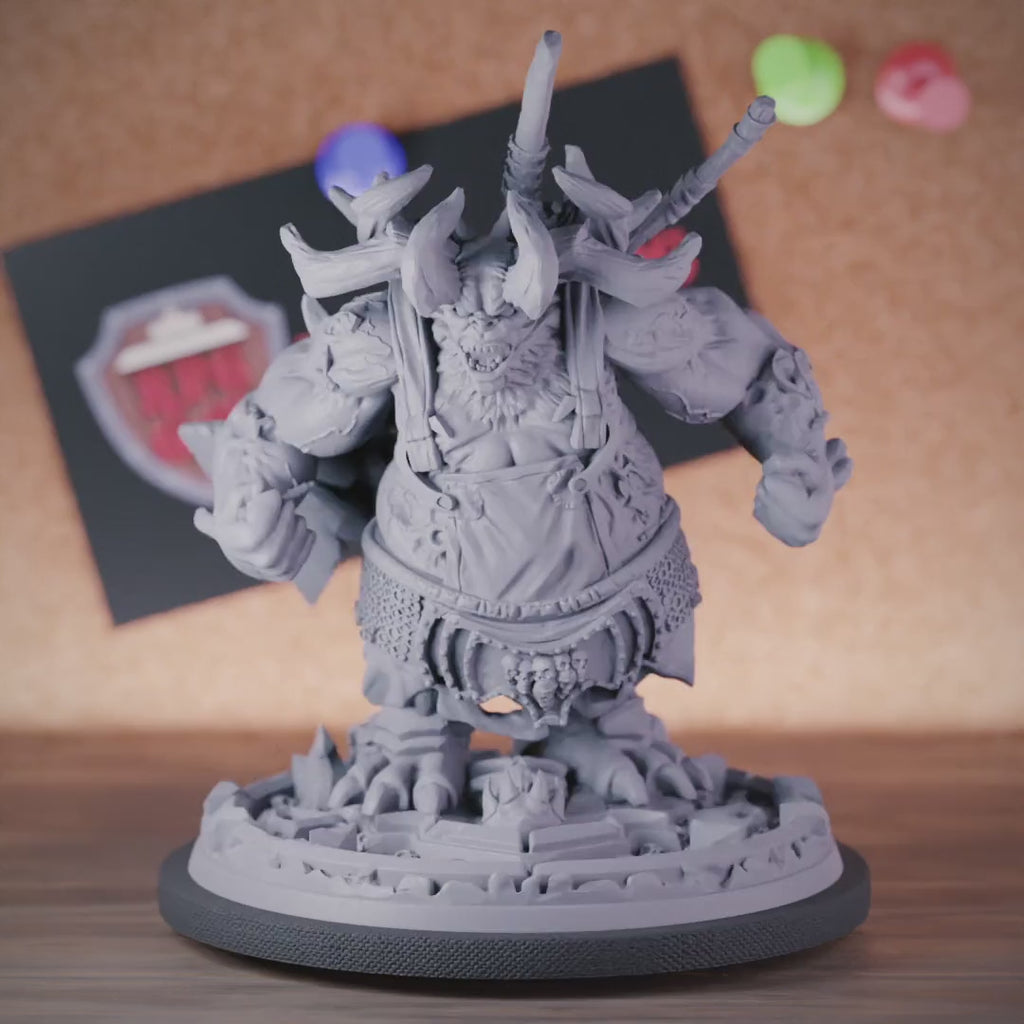Demon 5e | DnD Kitchen From Hell Demon Miniature