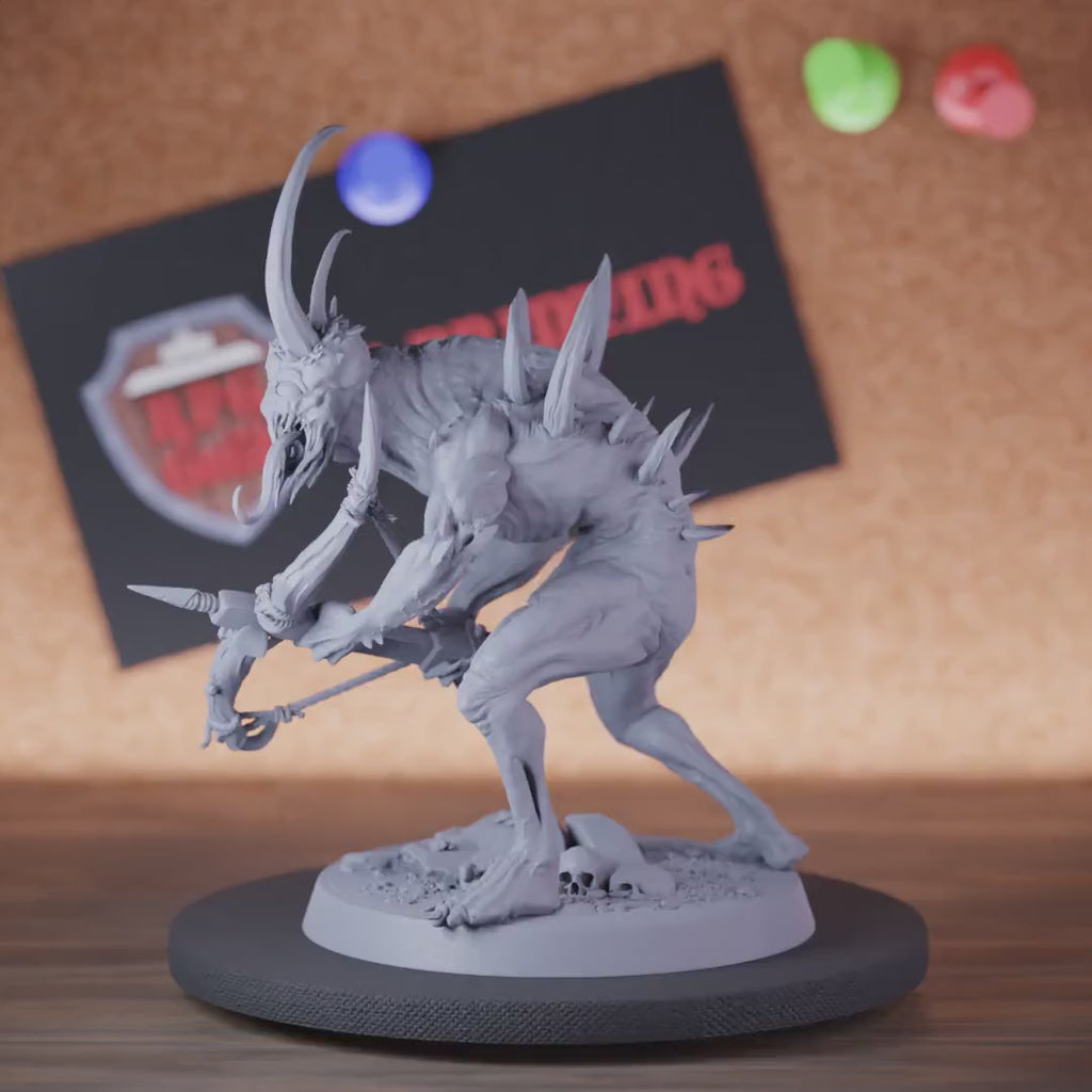 Demon 5e | DnD Demon Cyclop Crossbow Monster Miniature