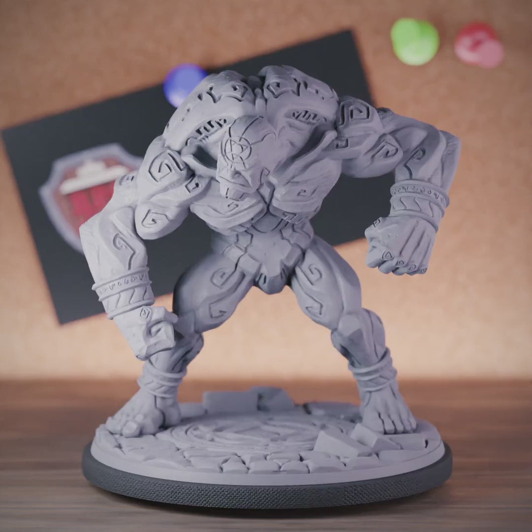 Construct 5e | DnD Giant Clay Golem Miniature