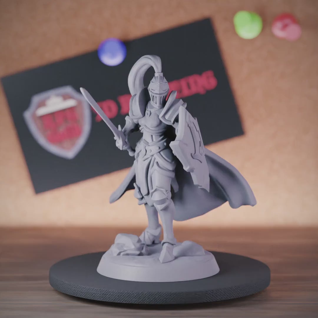 Knight 5e | DnD Knight Vanguard Fighter Miniature