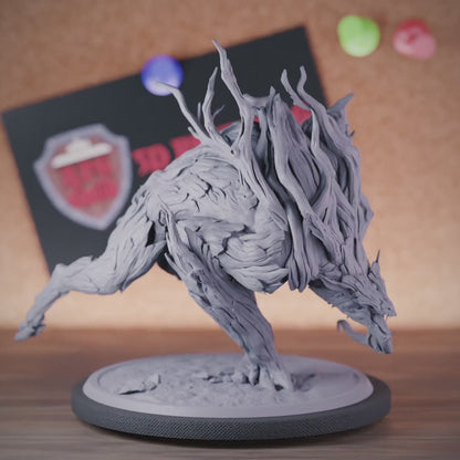 Fey 5e | DnD Fey Wood Wolf Forest Demon Miniature